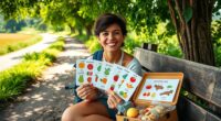 vegan travel language kits