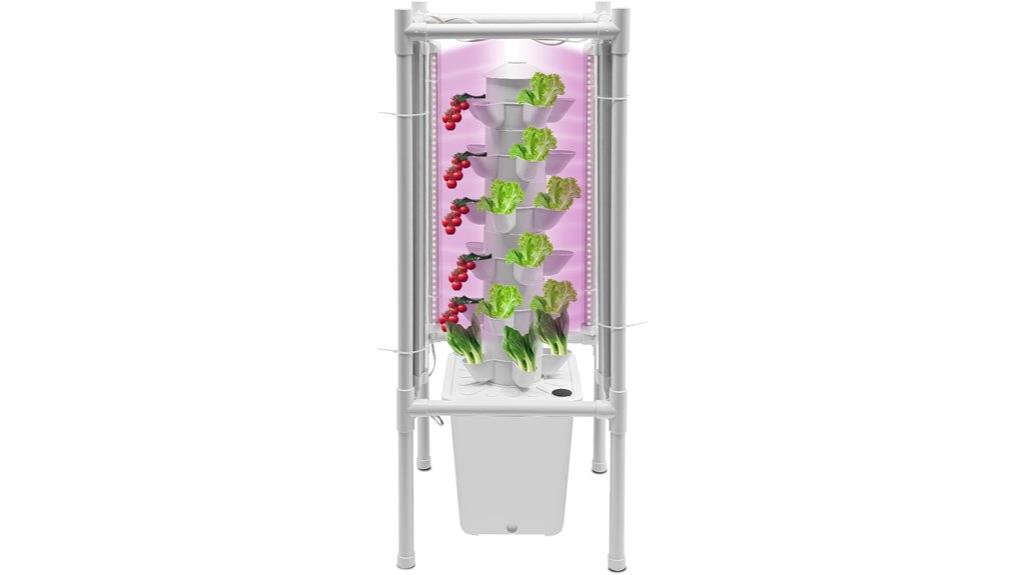 vertical hydroponic tower kit