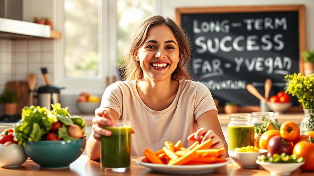 visualize vegan success daily