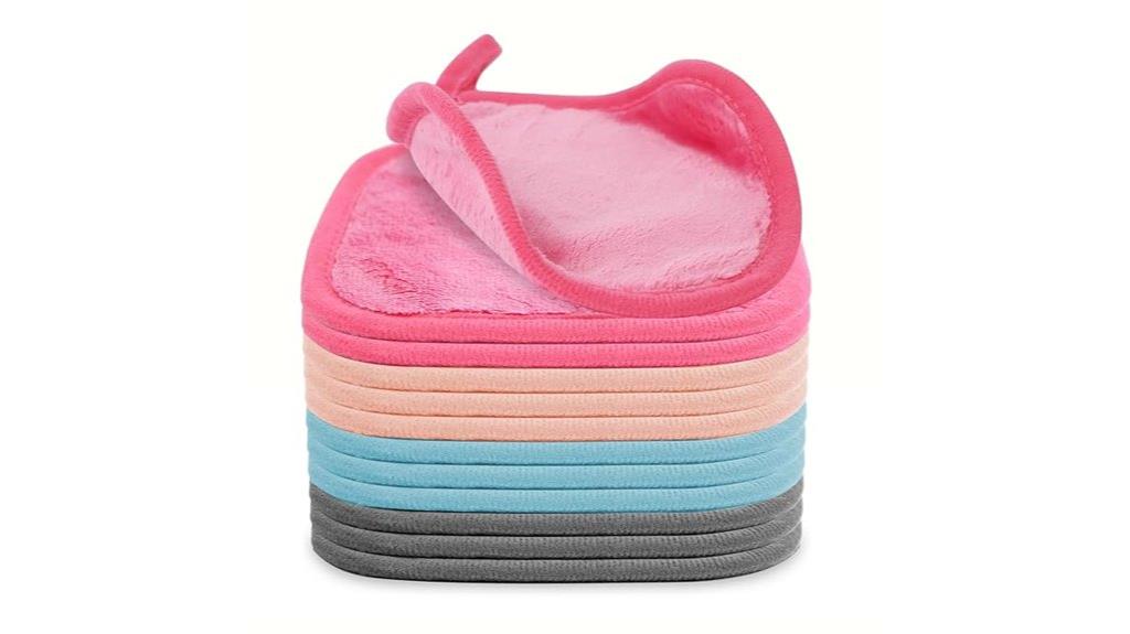 12 pack microfiber makeup wipes