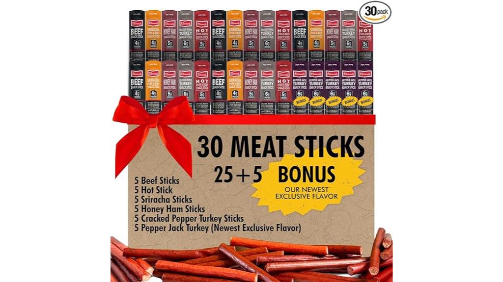 30 pack meat stick variety