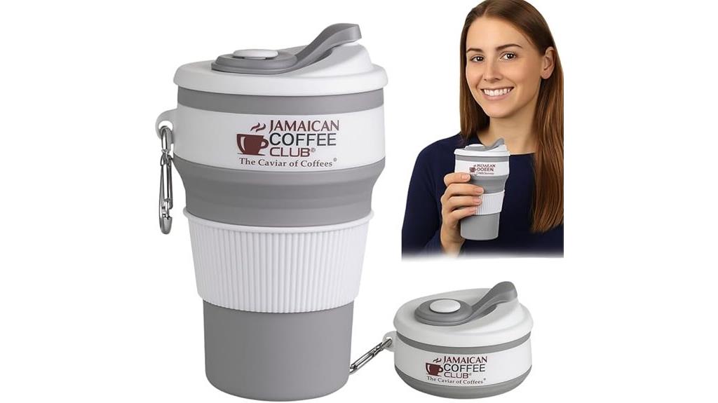 350ml silicone travel mug
