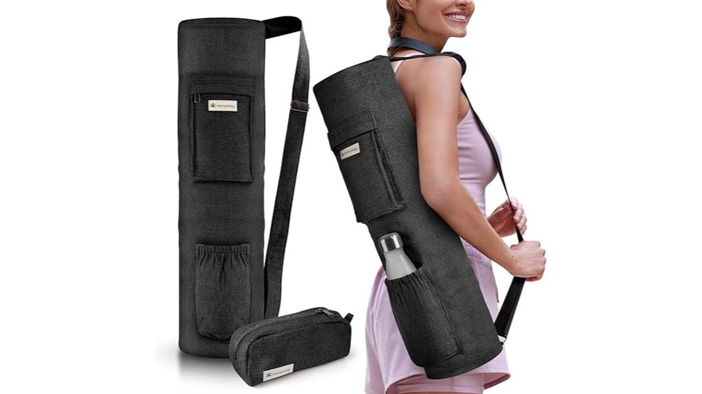 adjustable strap yoga bag
