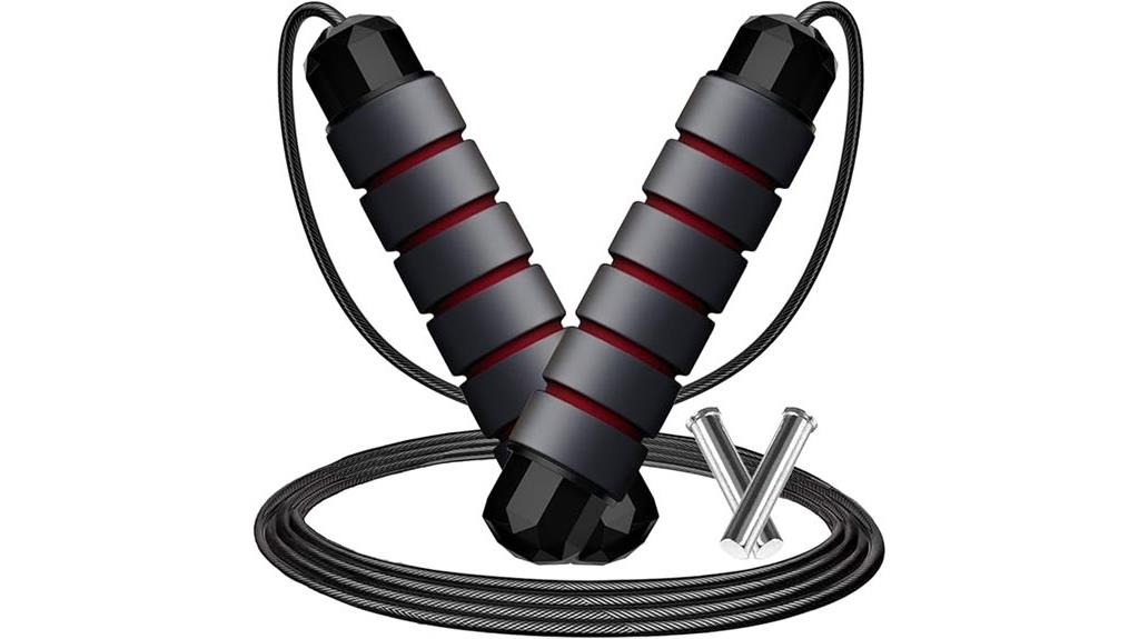 adjustable weighted jump rope