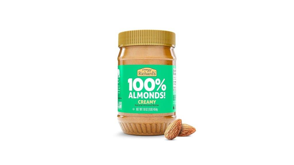 all natural dry roasted almond butter