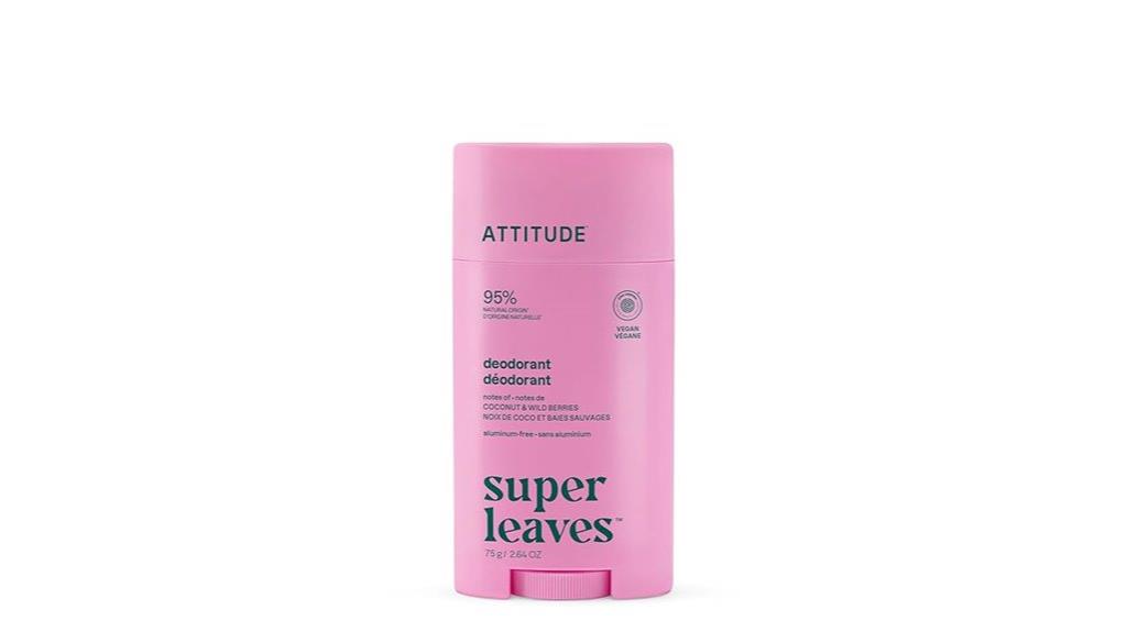 aluminum free natural deodorant