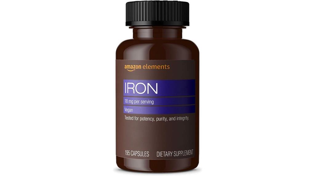 amazon iron capsules 18mg