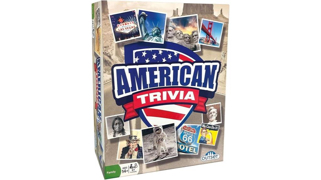 american trivia game exclusive