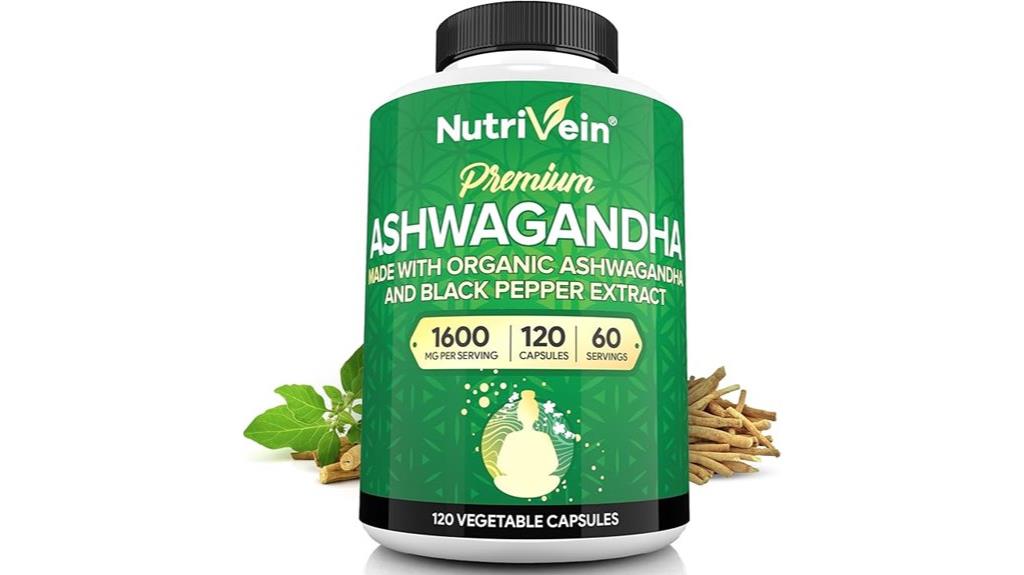 ashwagandha 1600mg capsules