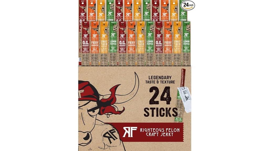 assorted meat sticks pack
