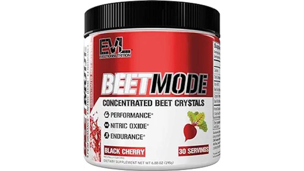 beetroot nitric oxide booster