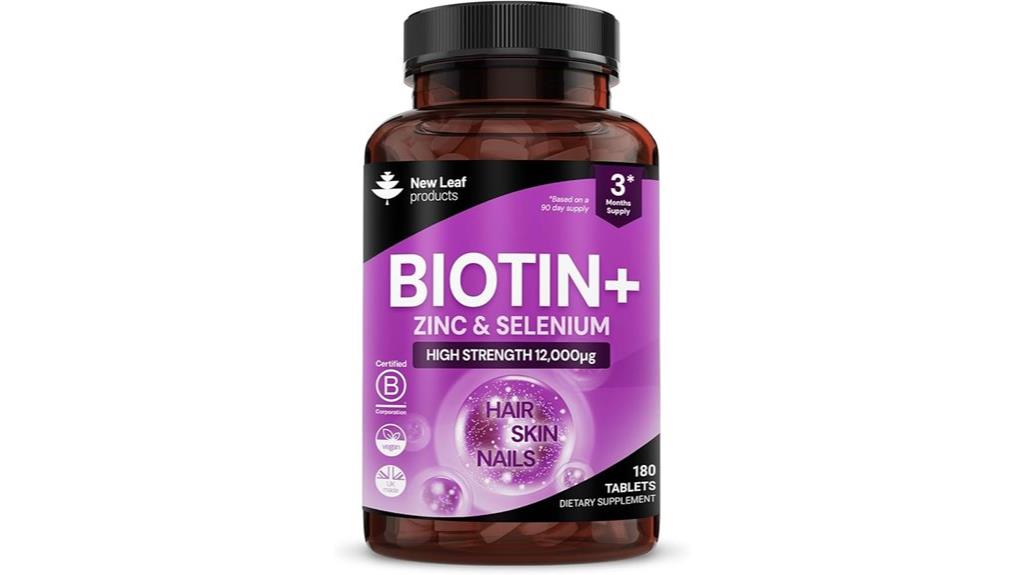 biotin coconut oil vitamins