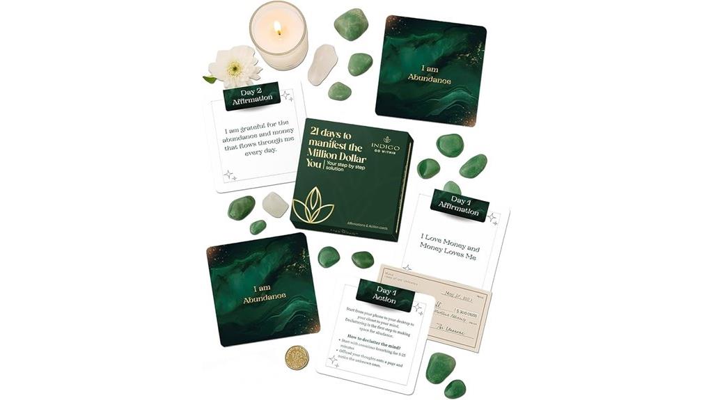 cards affirmations actions videos