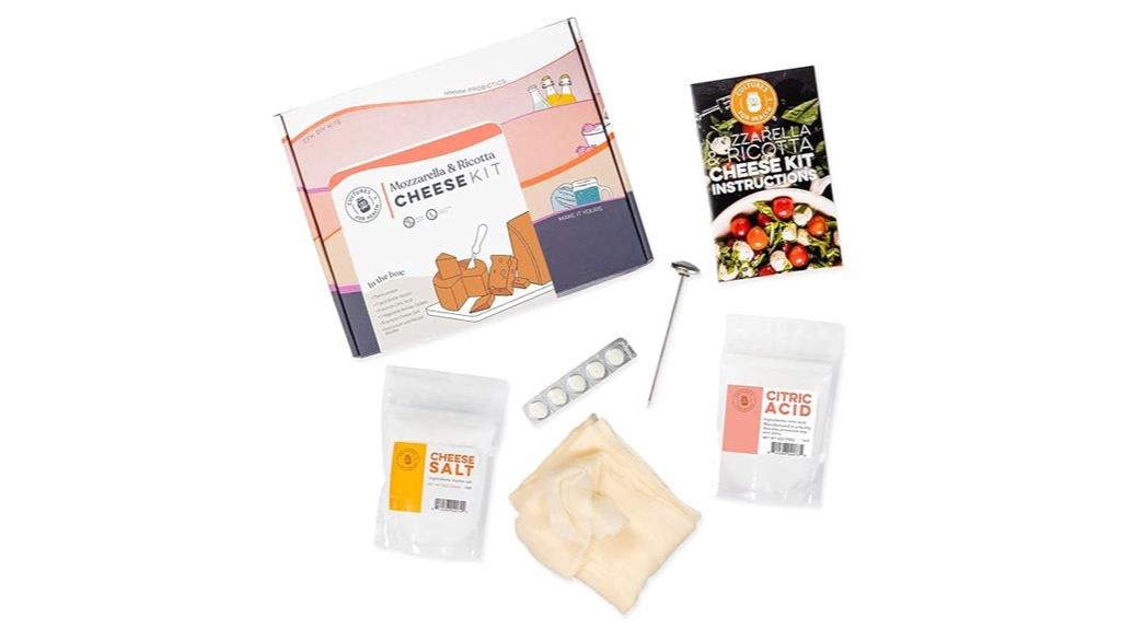 cheese making kit for mozzarella