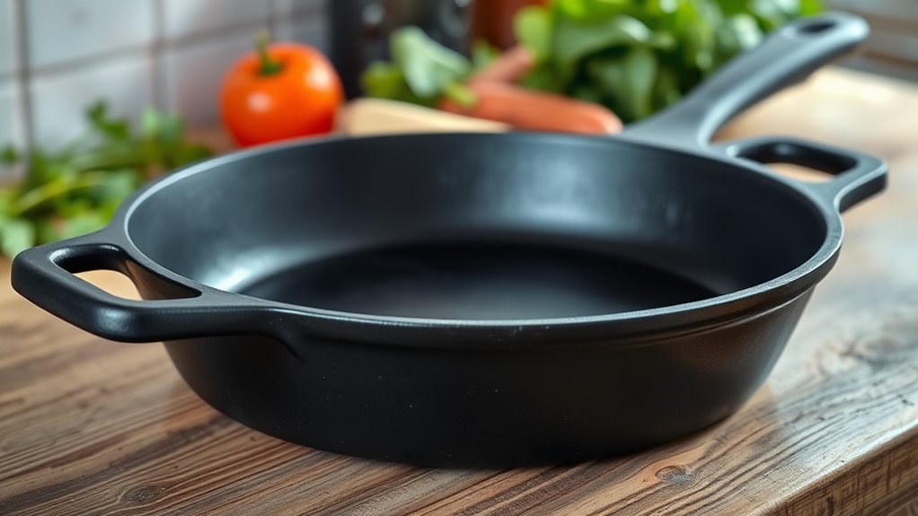 choose durable well seasoned skillet