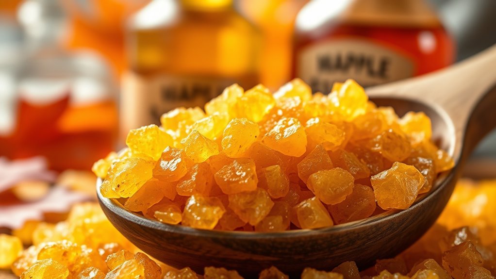 choosing pure organic maple sugar