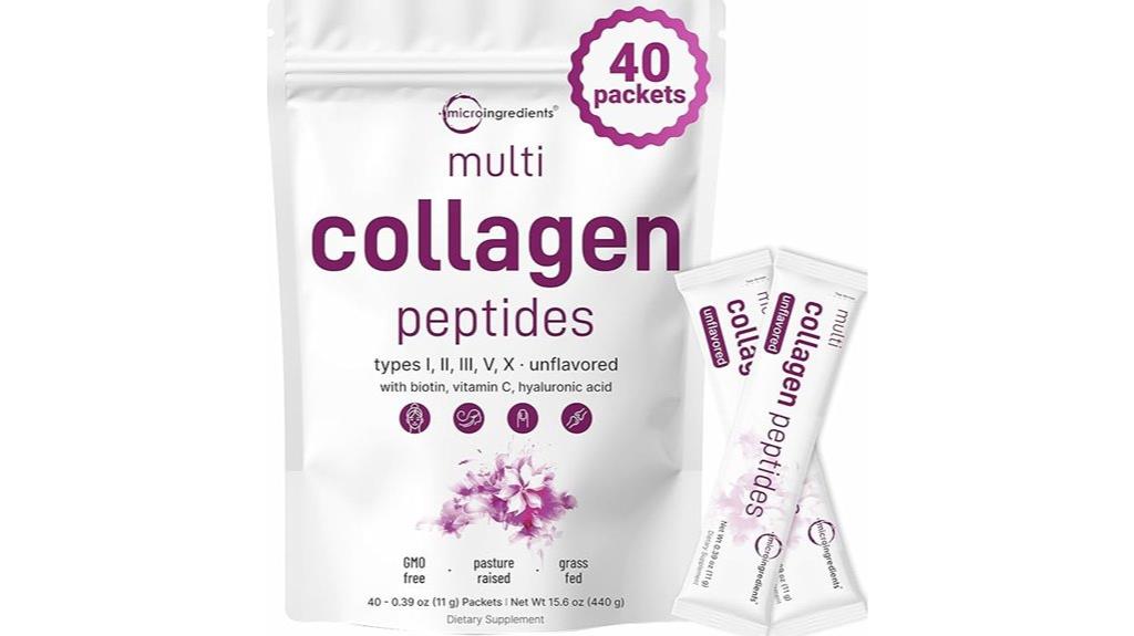 collagen powder stick packs