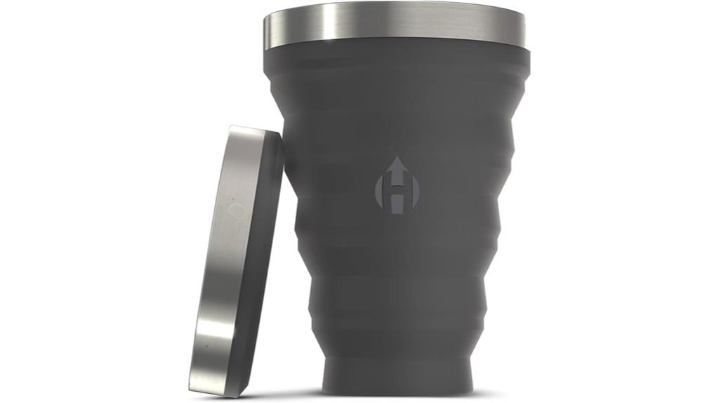 collapsible silicone pint cup