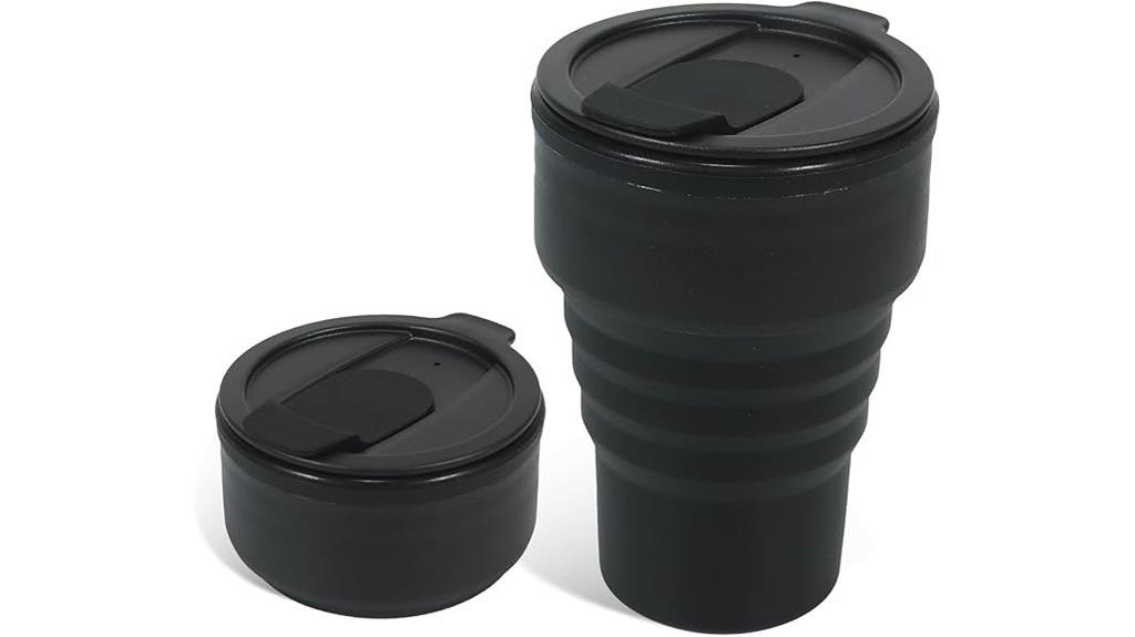 collapsible silicone travel bottle