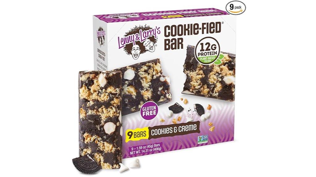 cookies creme protein bar
