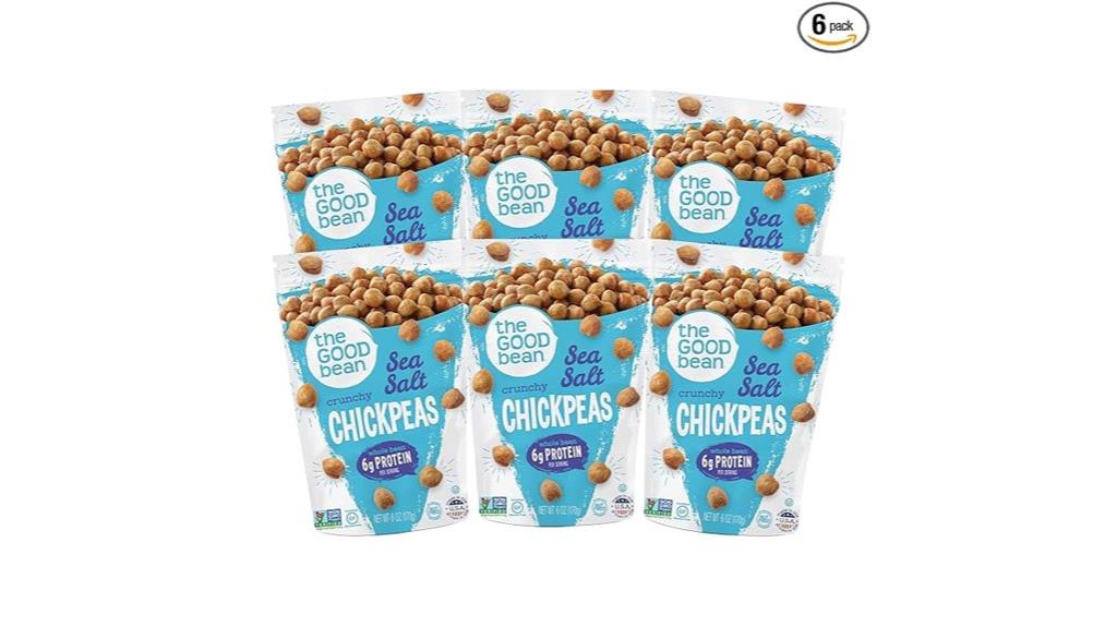 crunchy chickpeas 6 pack