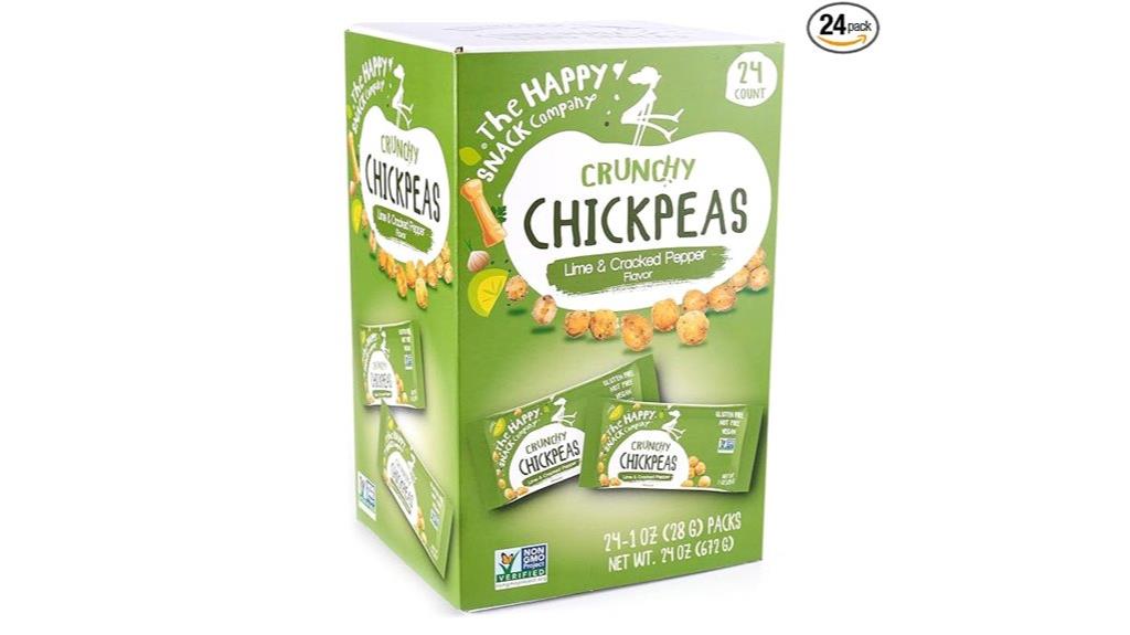 crunchy lime pepper chickpeas