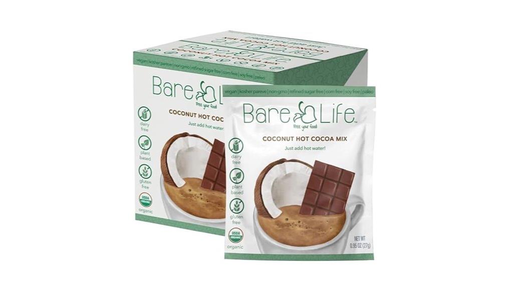dairy free coconut hot cocoa