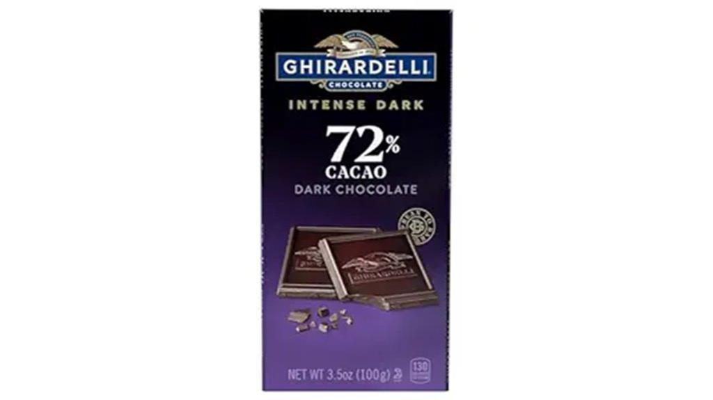 dark chocolate 72 cacao