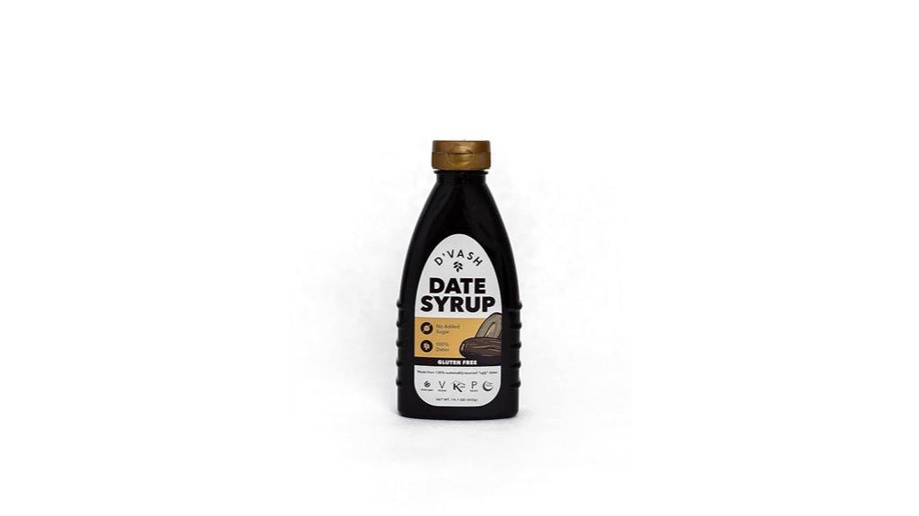 date syrup squeeze bottle
