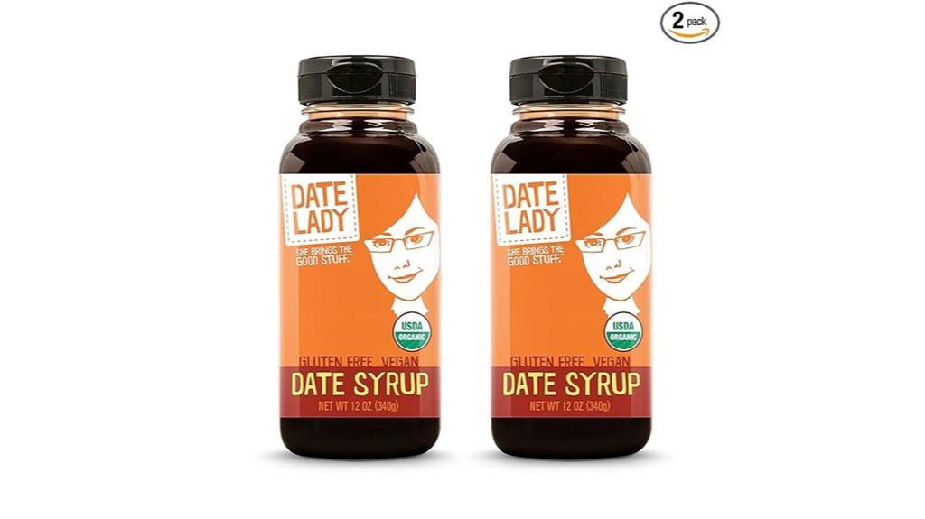 date syrup squeeze bottles