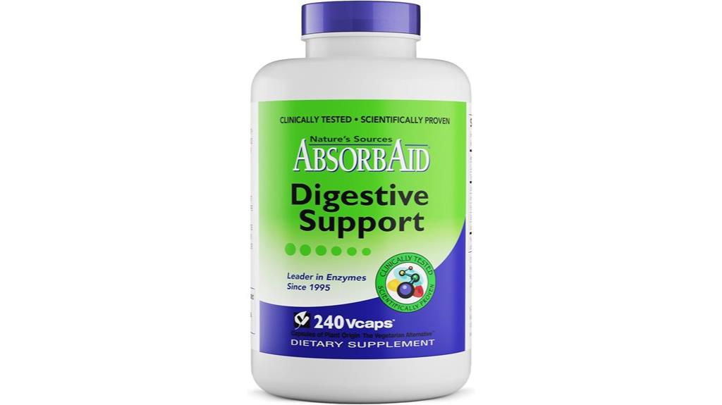 digestive enzymes 240 capsules