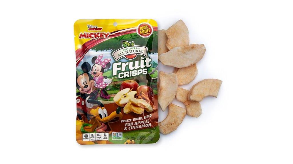 disney themed dried fruit snacks