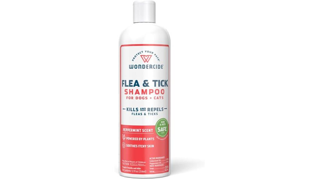dog and cat flea shampoo