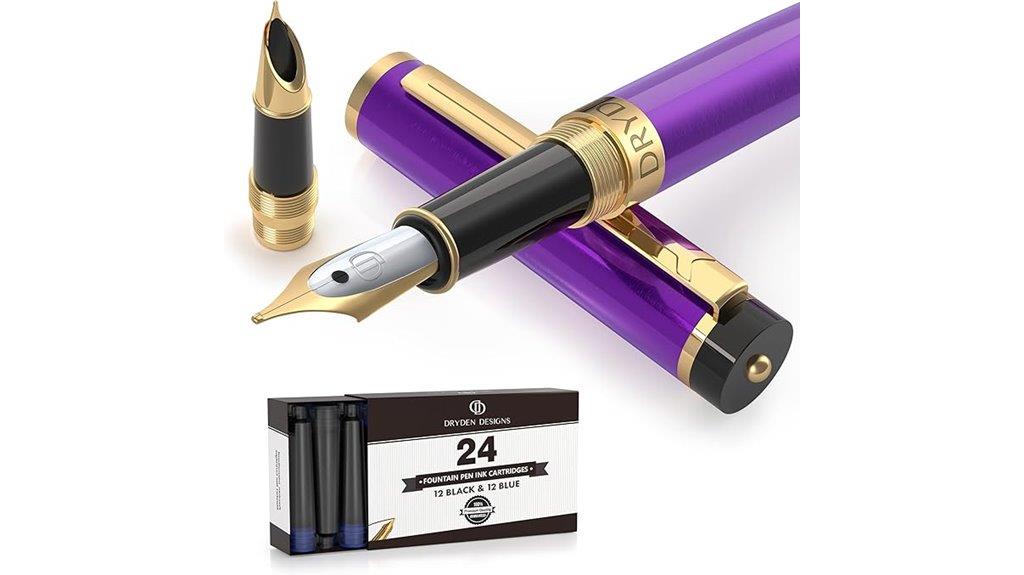 dryden fountain pen options