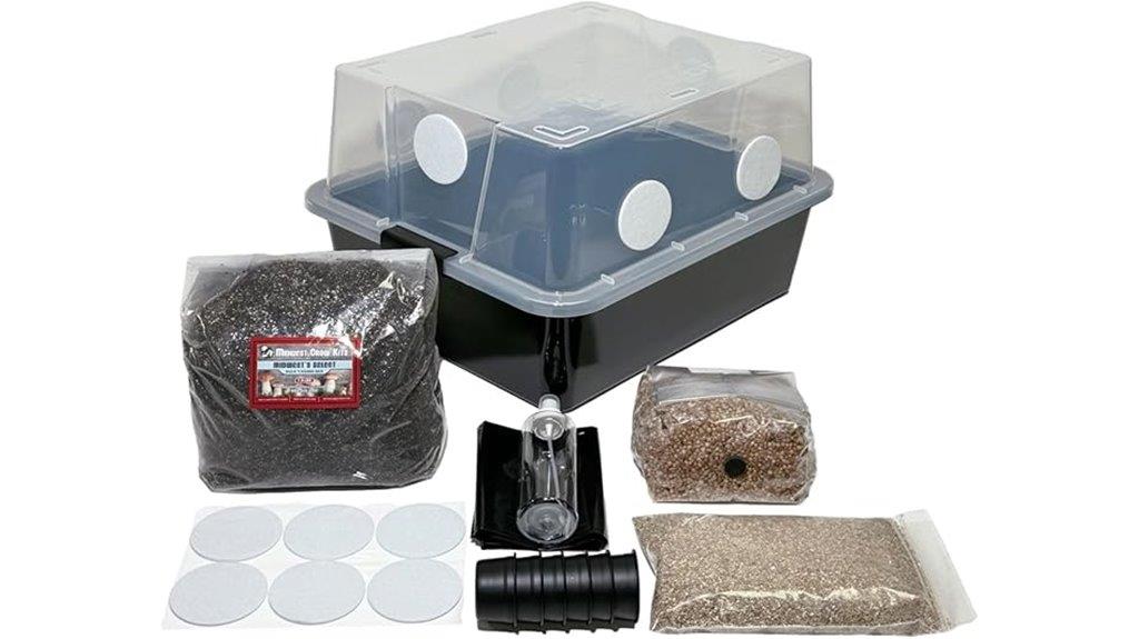 dung based mushroom cultivation kit