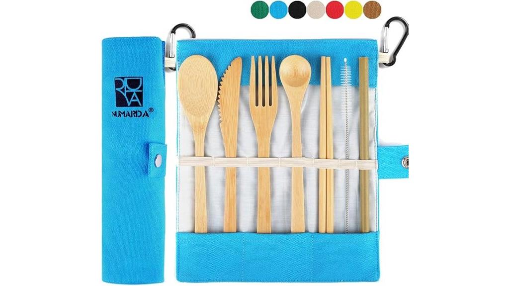 eco friendly bamboo flatware