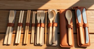 eco friendly bamboo utensil sets