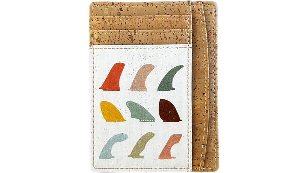 eco friendly cork wallet