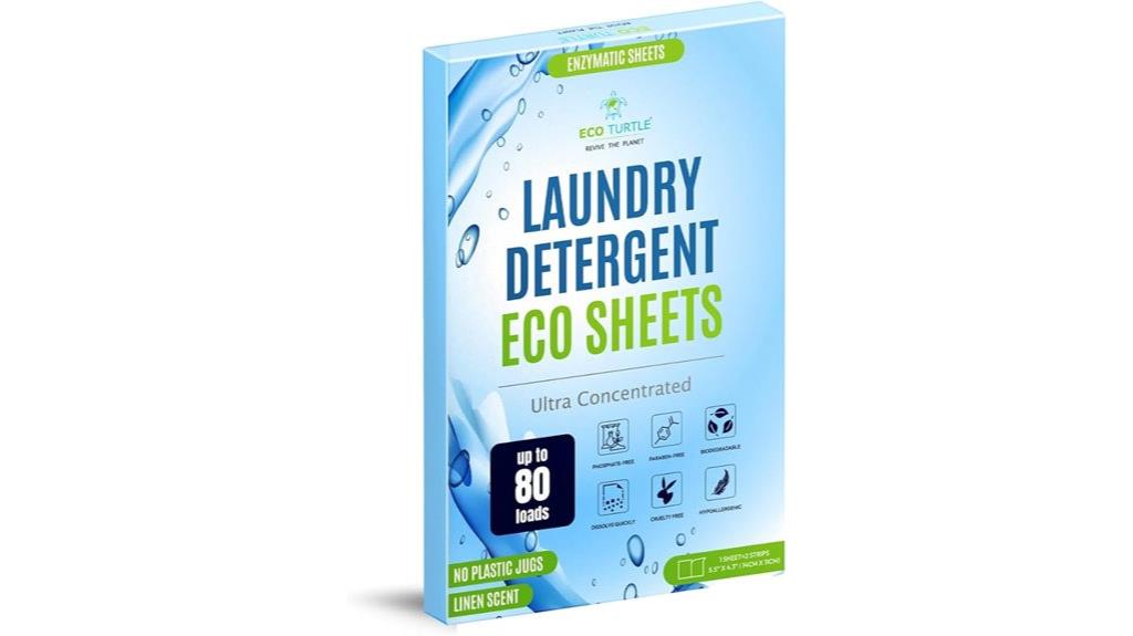 eco friendly detergent sheets