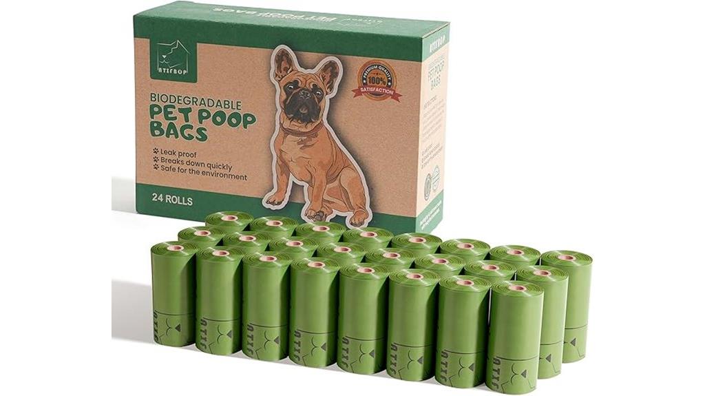 eco friendly dog waste bags