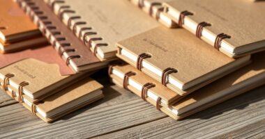 eco friendly recycled notebooks