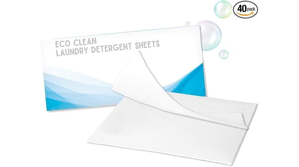 eco laundry sheets pack