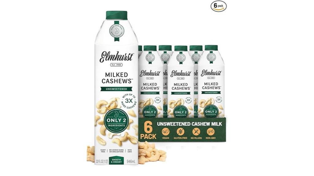 elmhurst cashew milk pack
