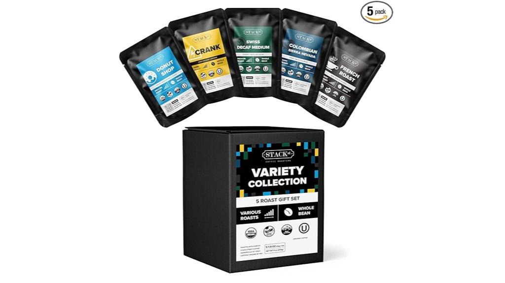 five pack coffee gift