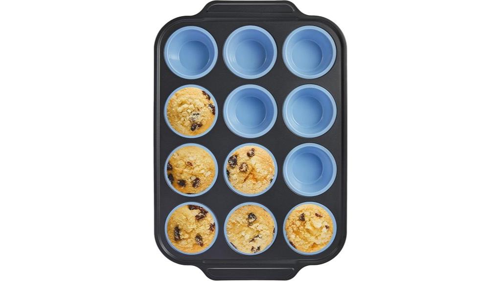 flexible baking muffin pans