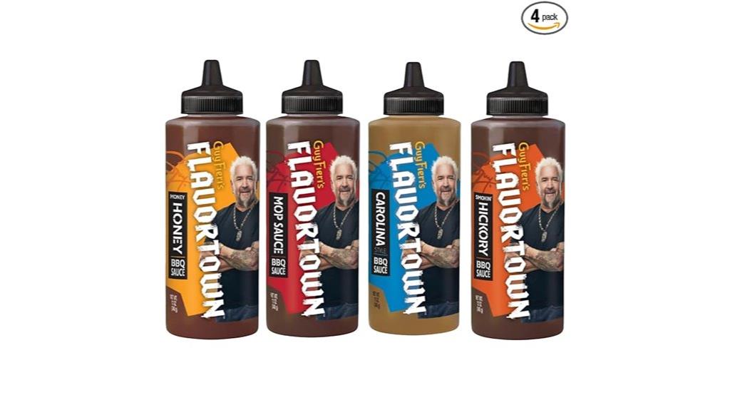 four pack barbecue sauce variety