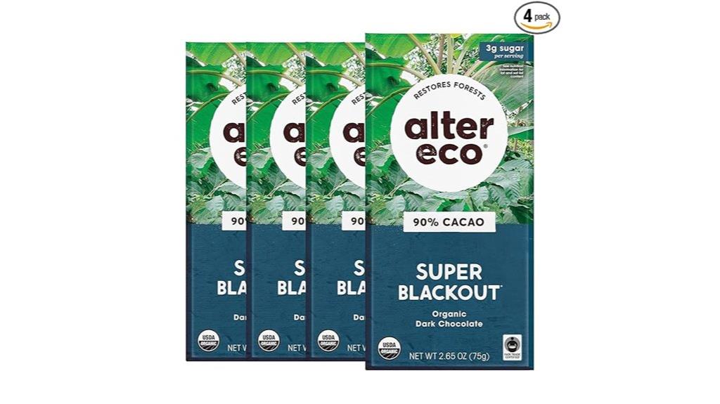 four pack dark chocolate