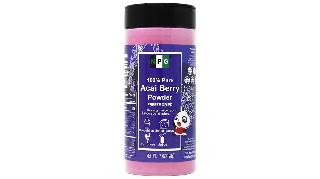 freeze dried acai powder