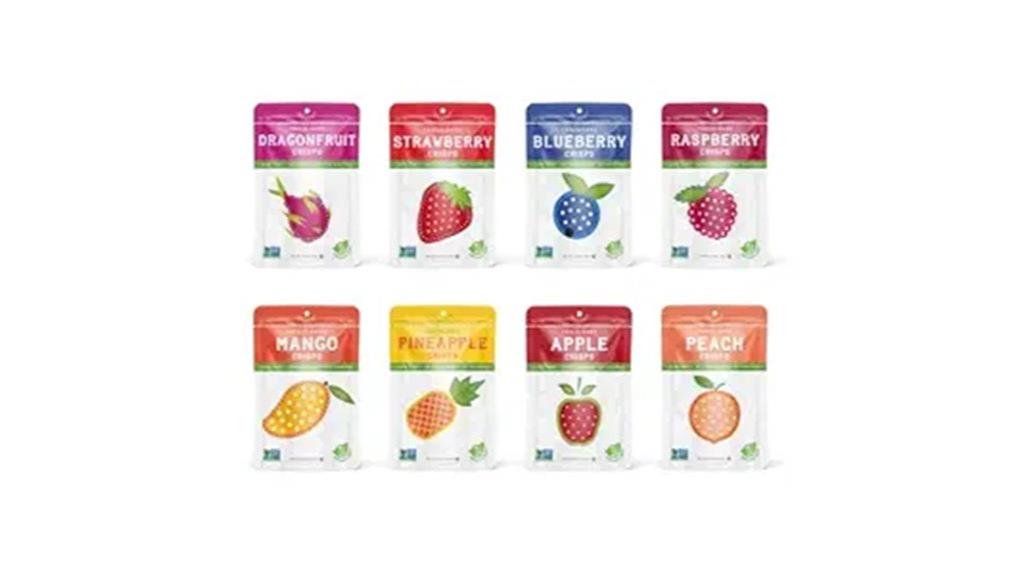 freeze dried fruit crisps