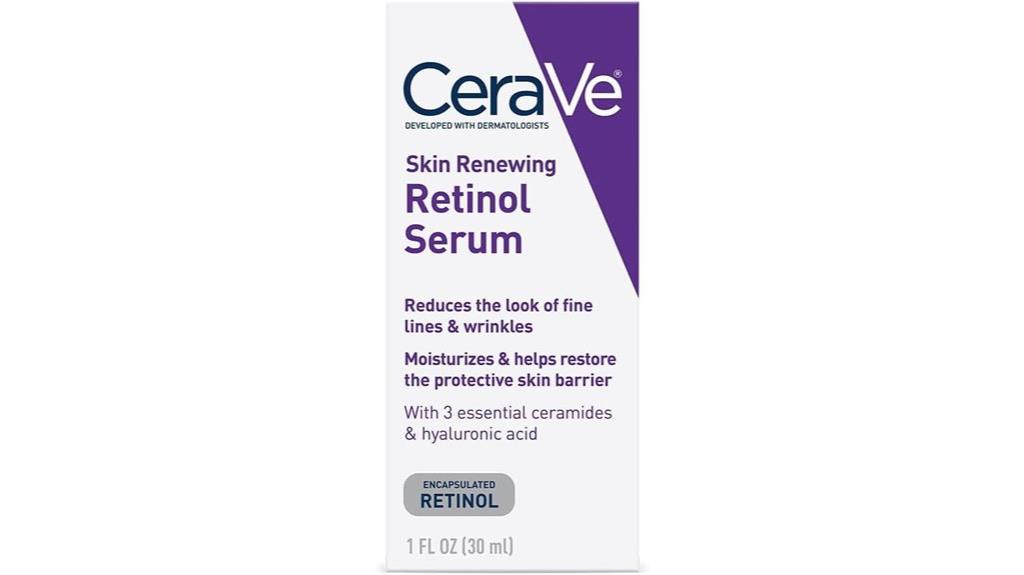 gentle retinol serum formula